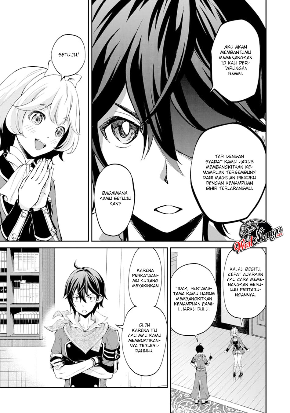 Saisoku Musou No B-kyuu Mahou Tsukai Chapter 08 Bahasa Indonesia